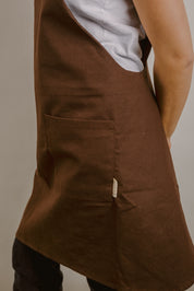 Canvas Crossback Apron