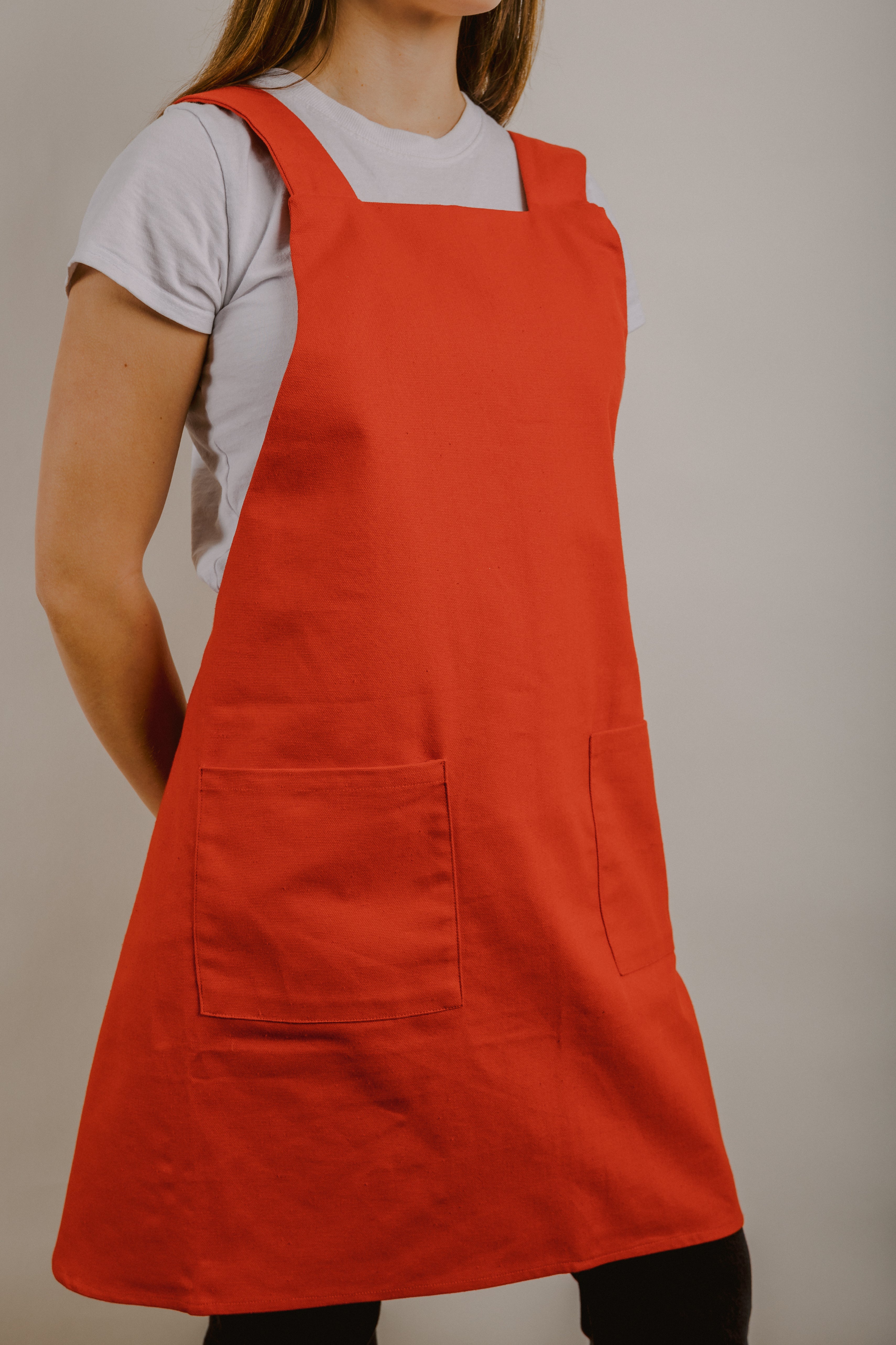 Canvas Crossback Apron