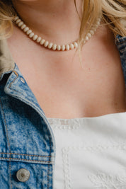 Candy Necklace - Coconut Jade