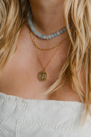 Candy Necklace - Blueberry Jade