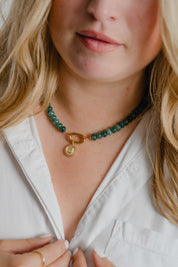 Candy Necklace - Honeydew Jade