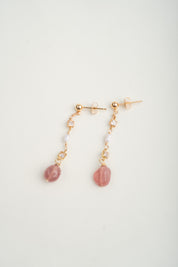 Dahlia Dropper Earrings