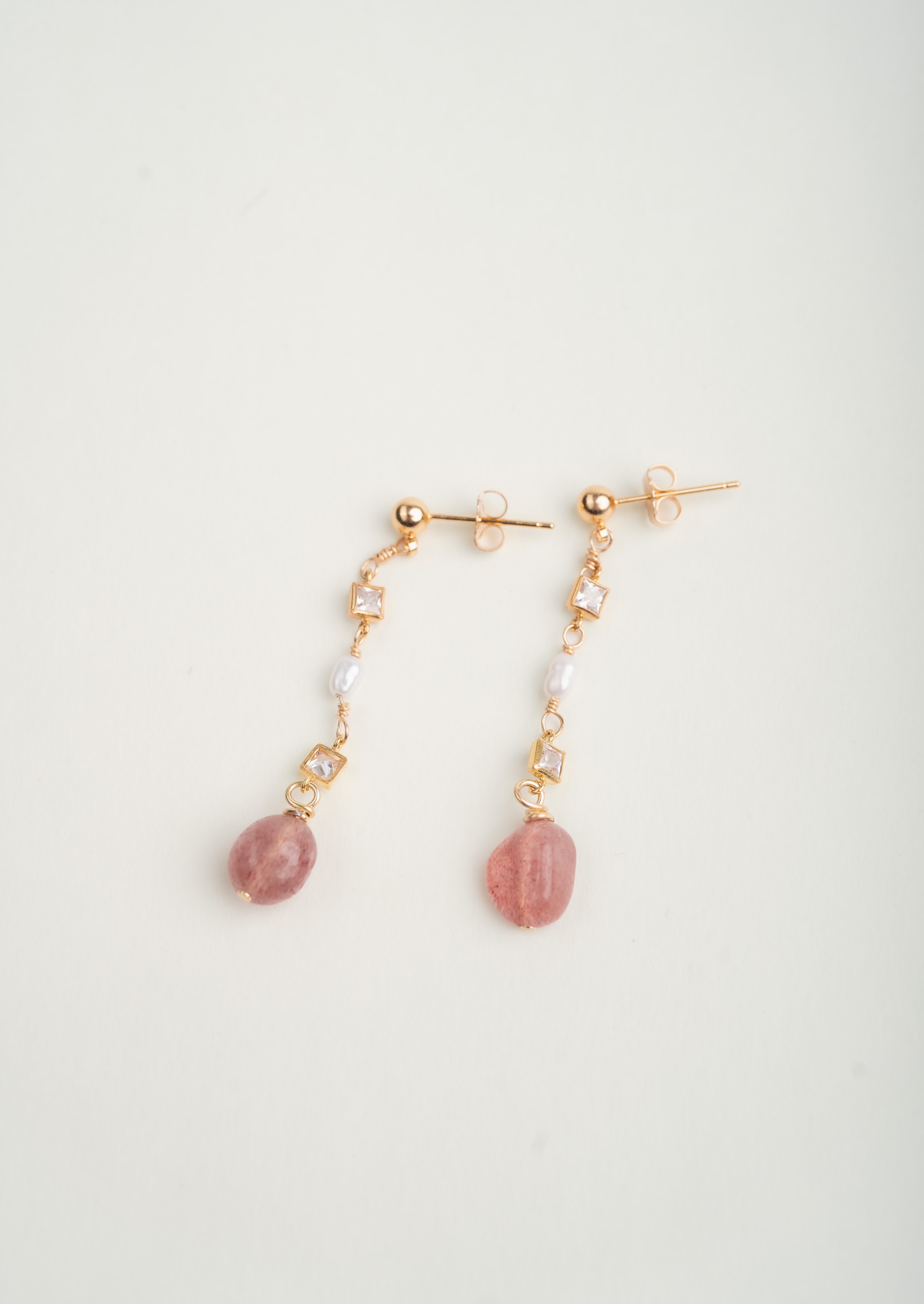 Dahlia Dropper Earrings
