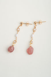 Dahlia Dropper Earrings