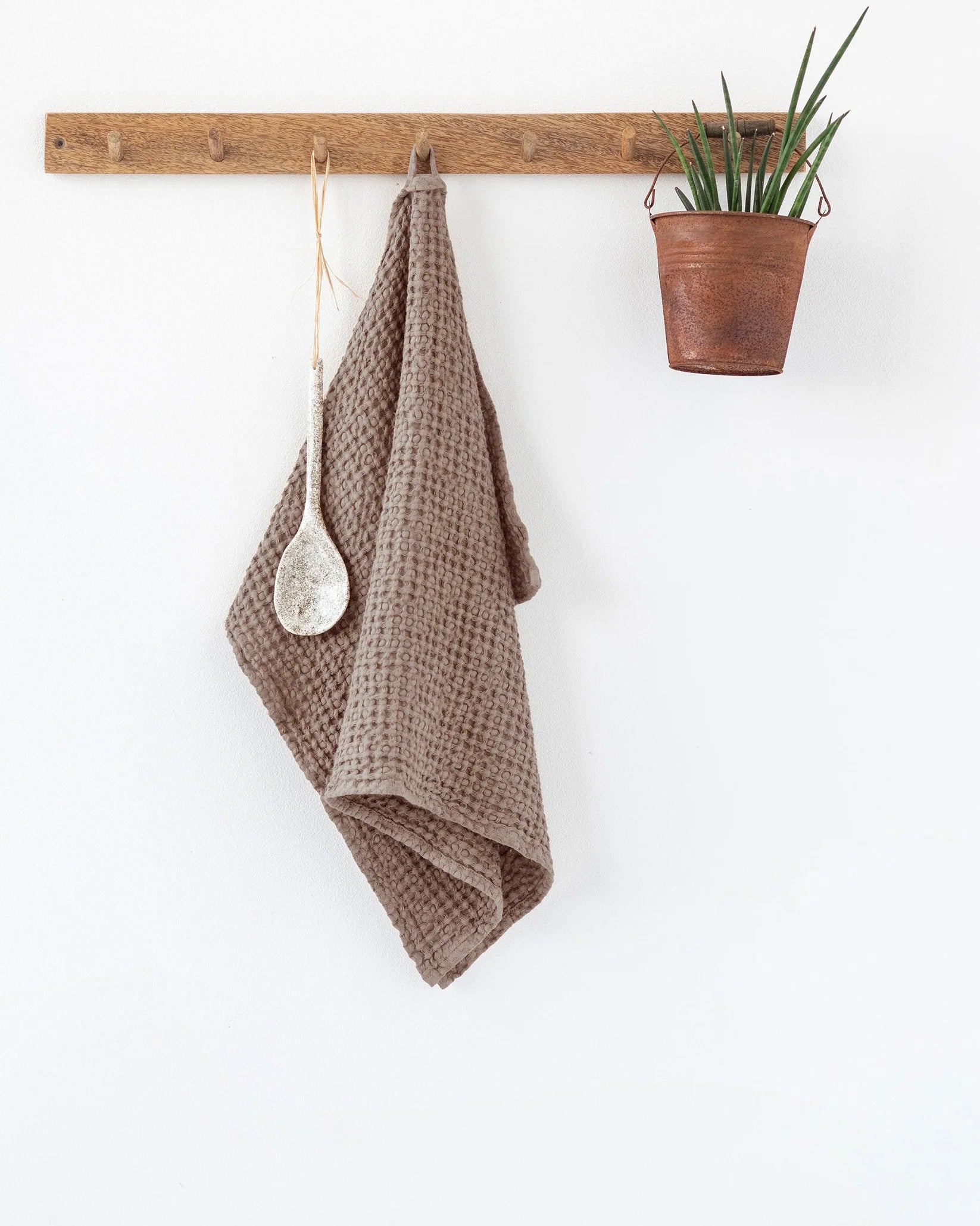 Waffle Linen Kitchen Towel