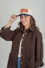 Steamboat Banquet Navy/Natural Trucker Hat