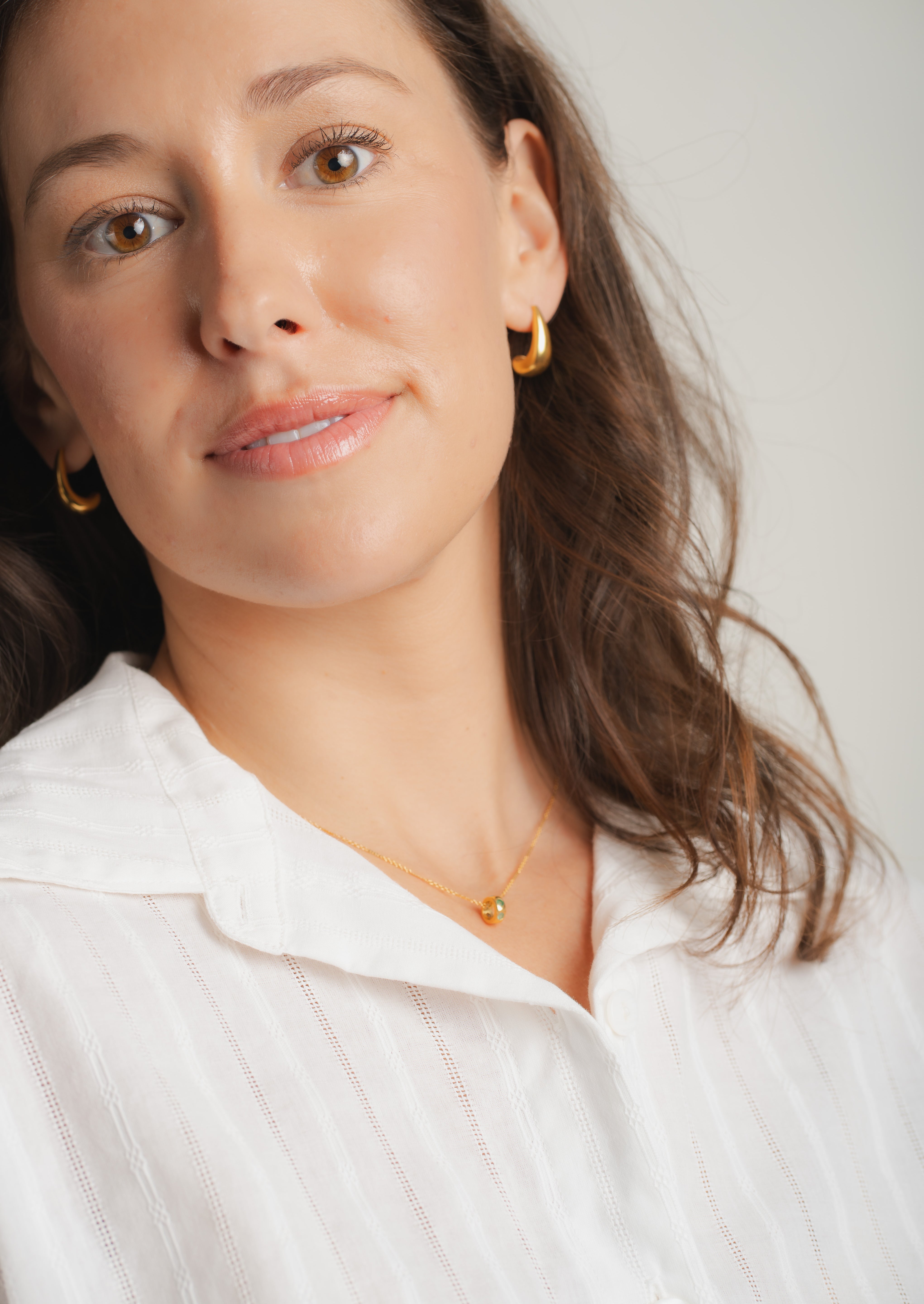 Faye Emerald Slider Charm