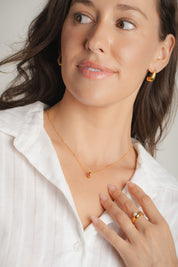 Faye Ruby Slider Charm