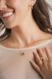 Vela Sapphire Slider Charm