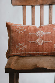 Cactus Silk Pillow - Sienna