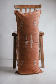 Cactus Silk Pillow - Sienna