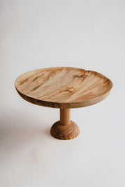 Olive Wood Cake Stand