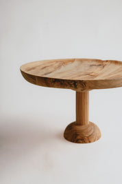 Olive Wood Cake Stand