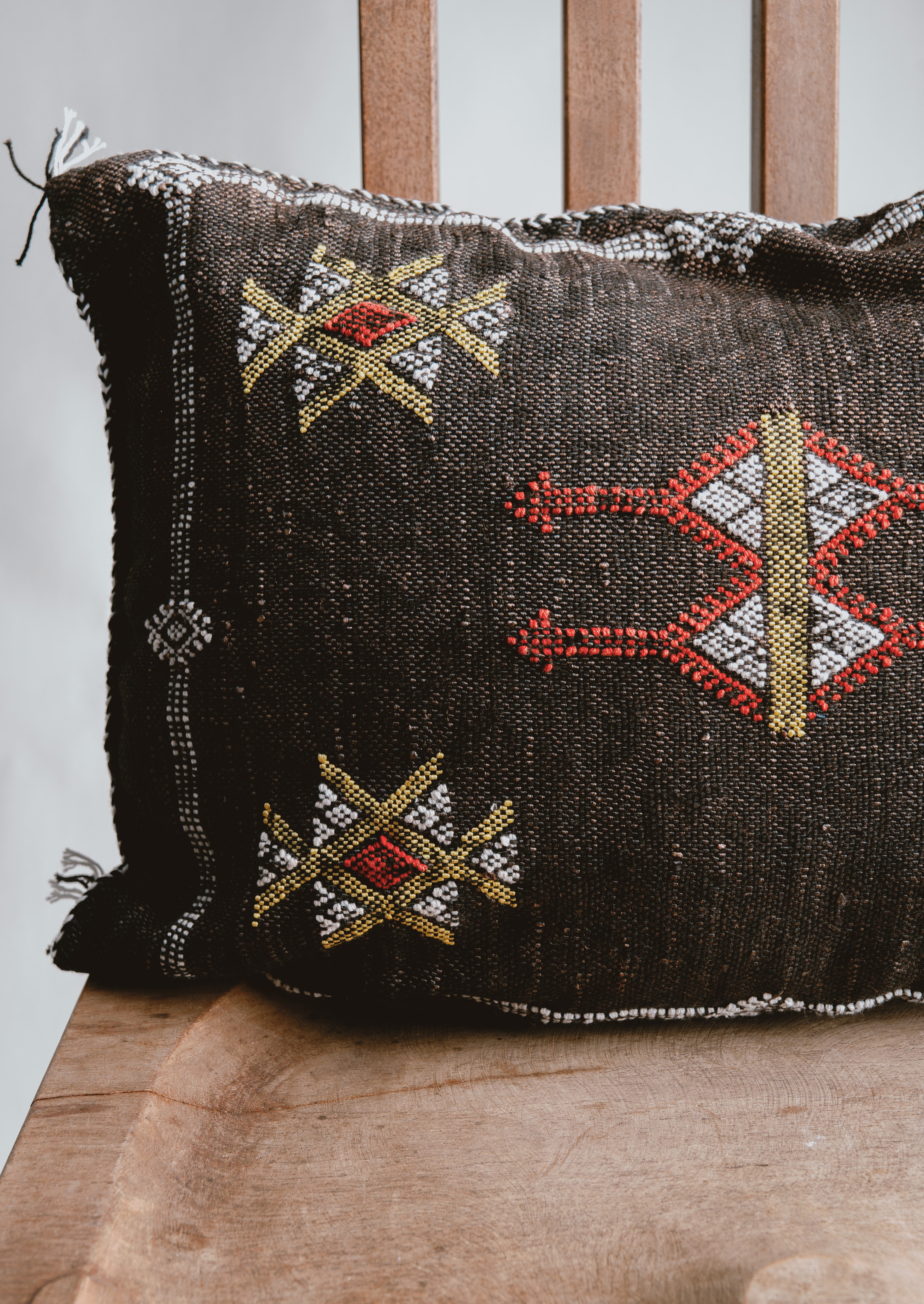 Cactus Silk Pillow - Dark Chocolate & Berries