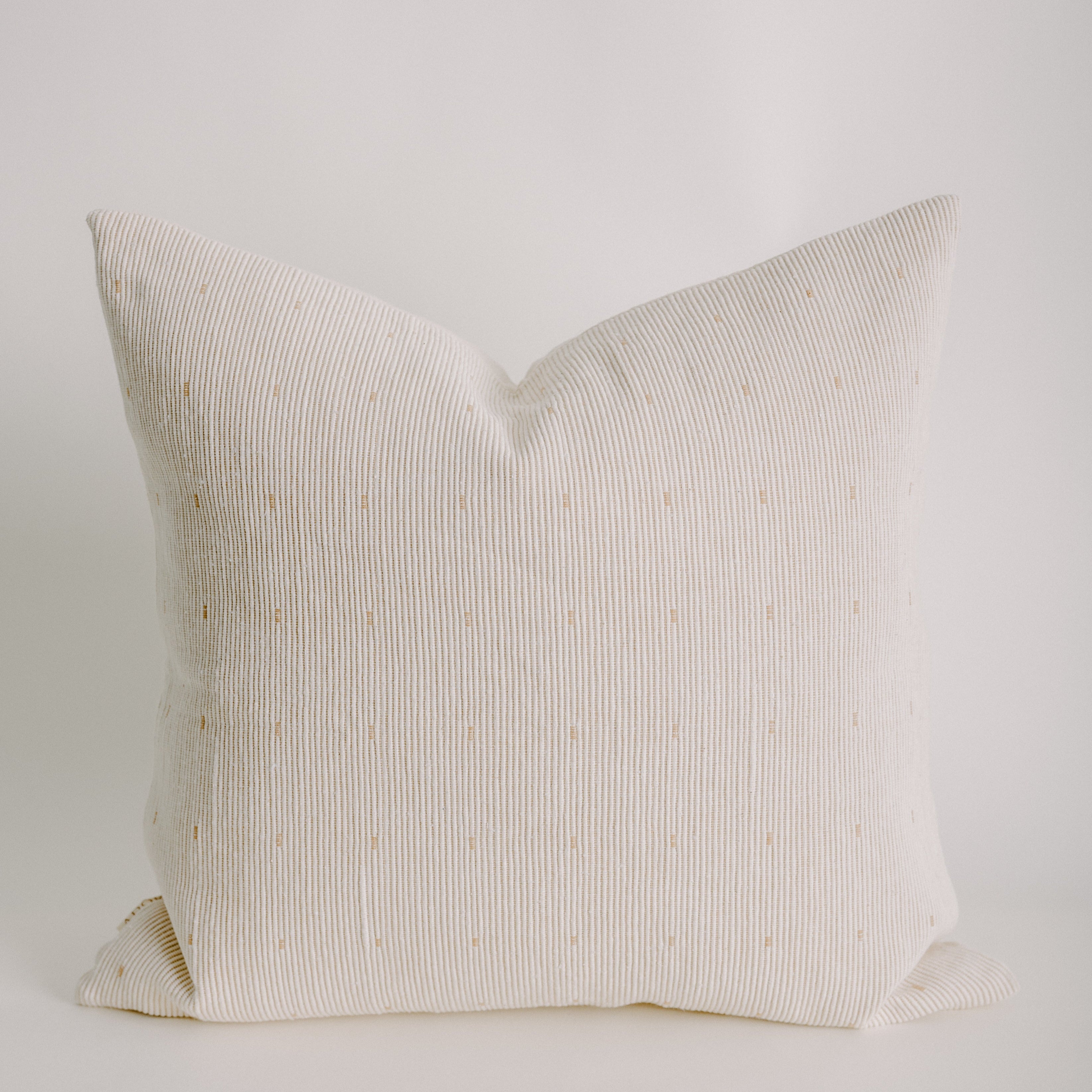 Neutral Knit Pillow