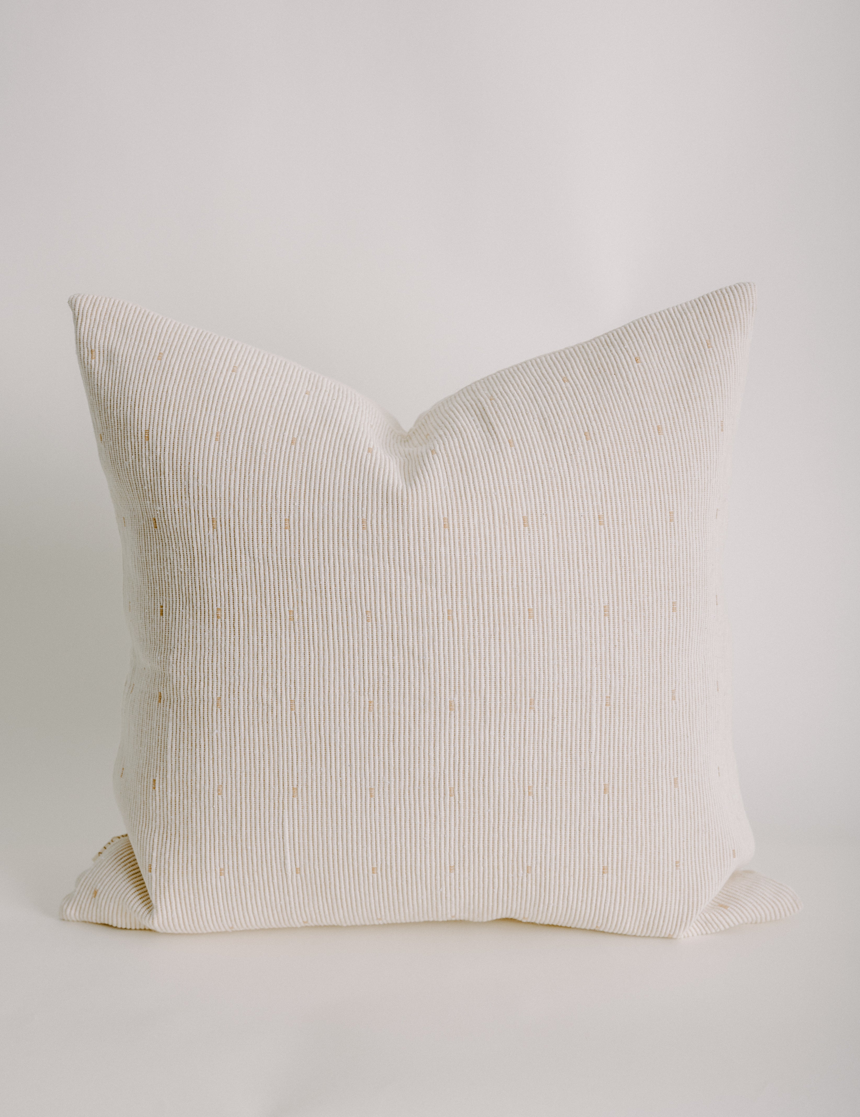 Neutral Knit Pillow