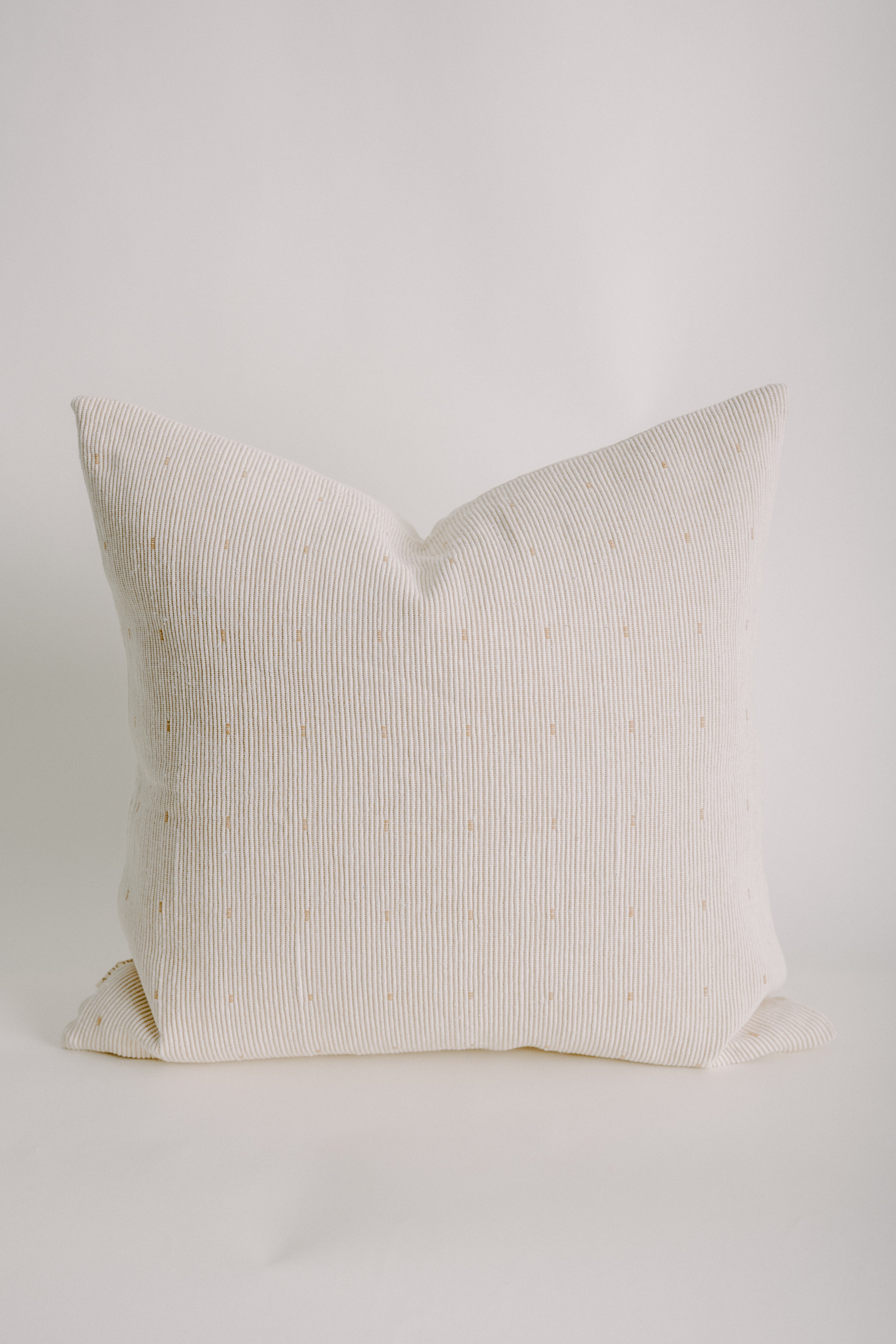 Neutral Knit Pillow