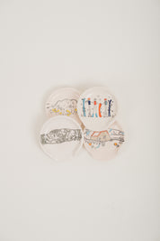 Skier & Snowboarder Spoon Rest