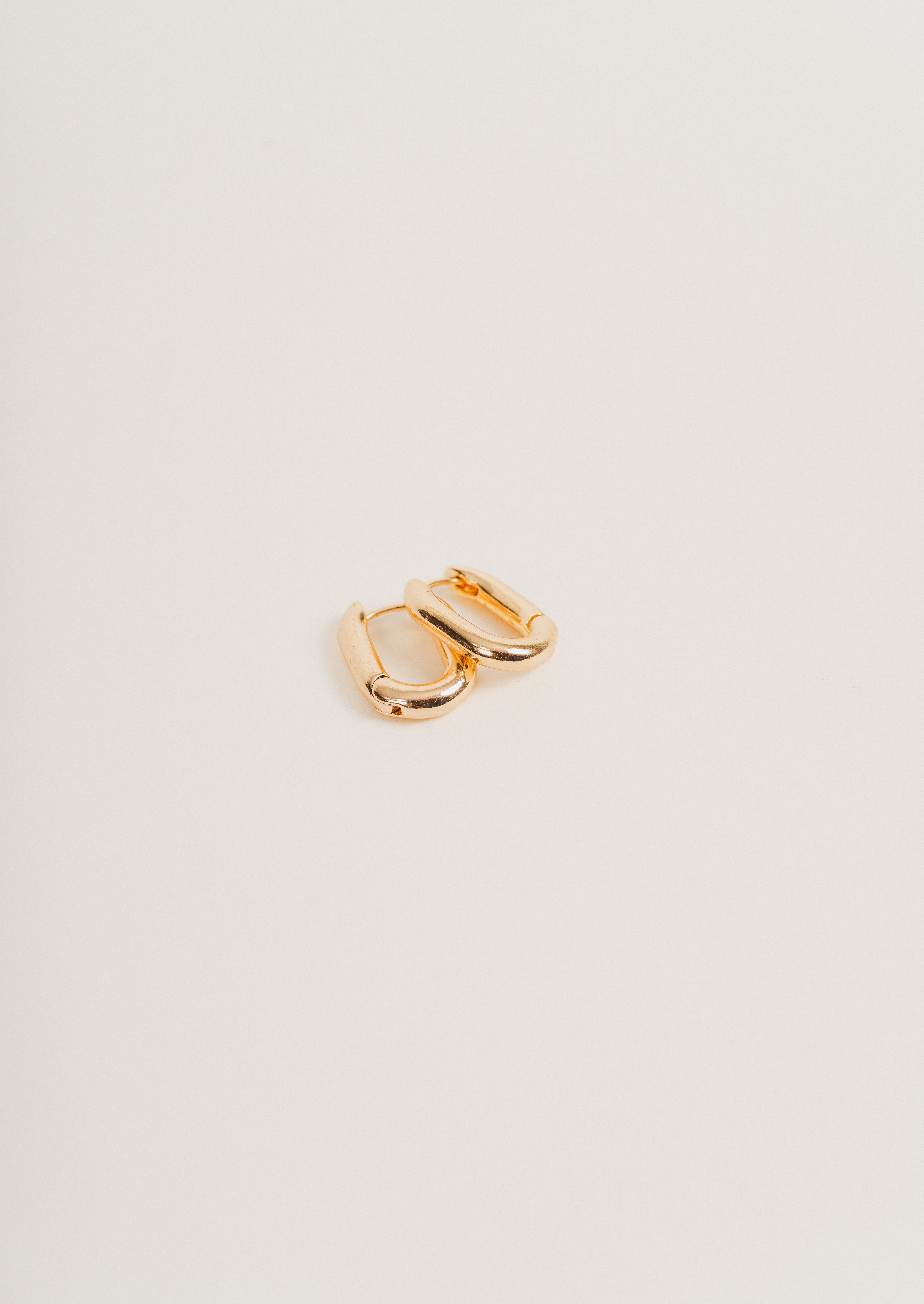 Gold Huggie Earrings