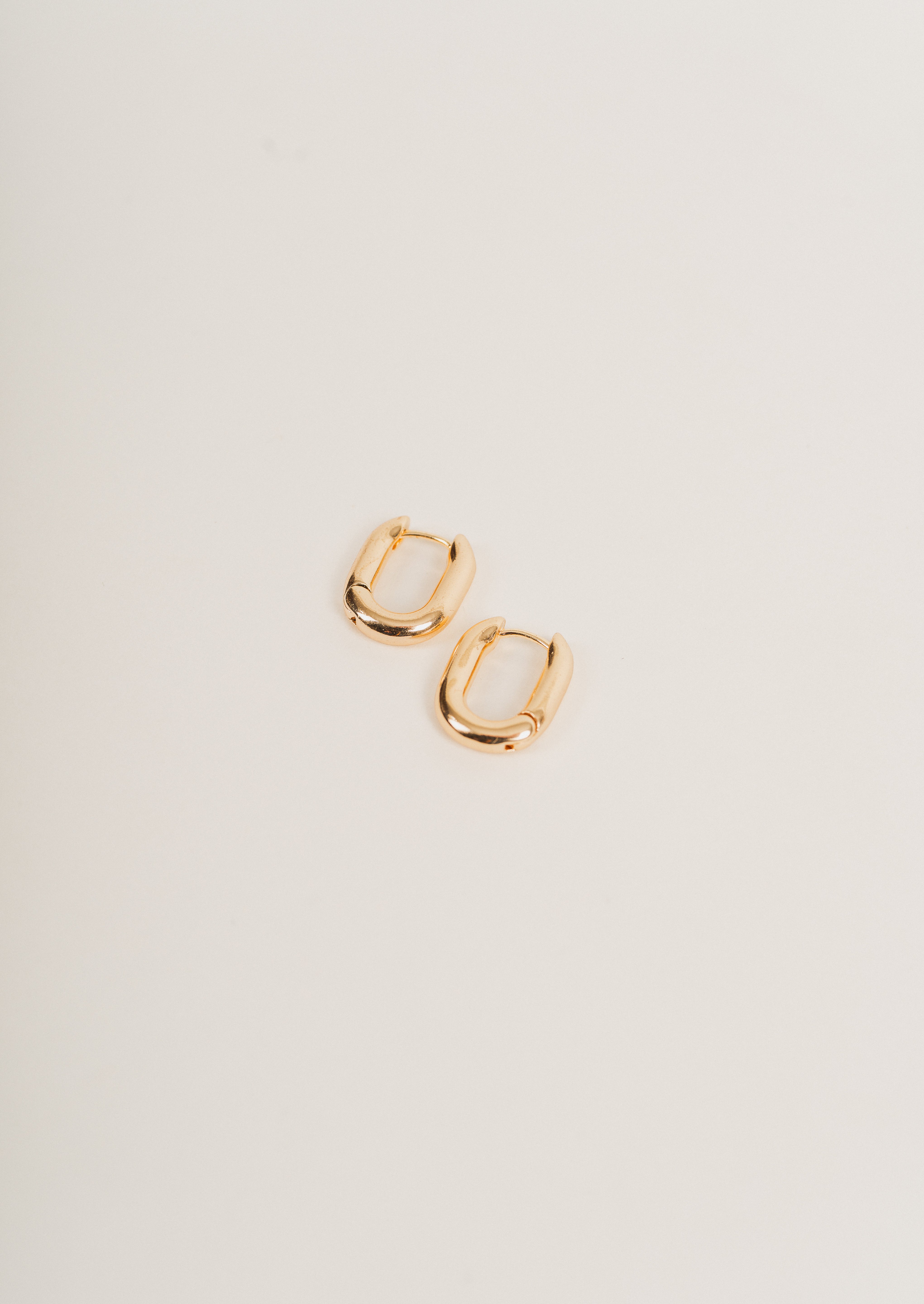 Gold Huggie Earrings