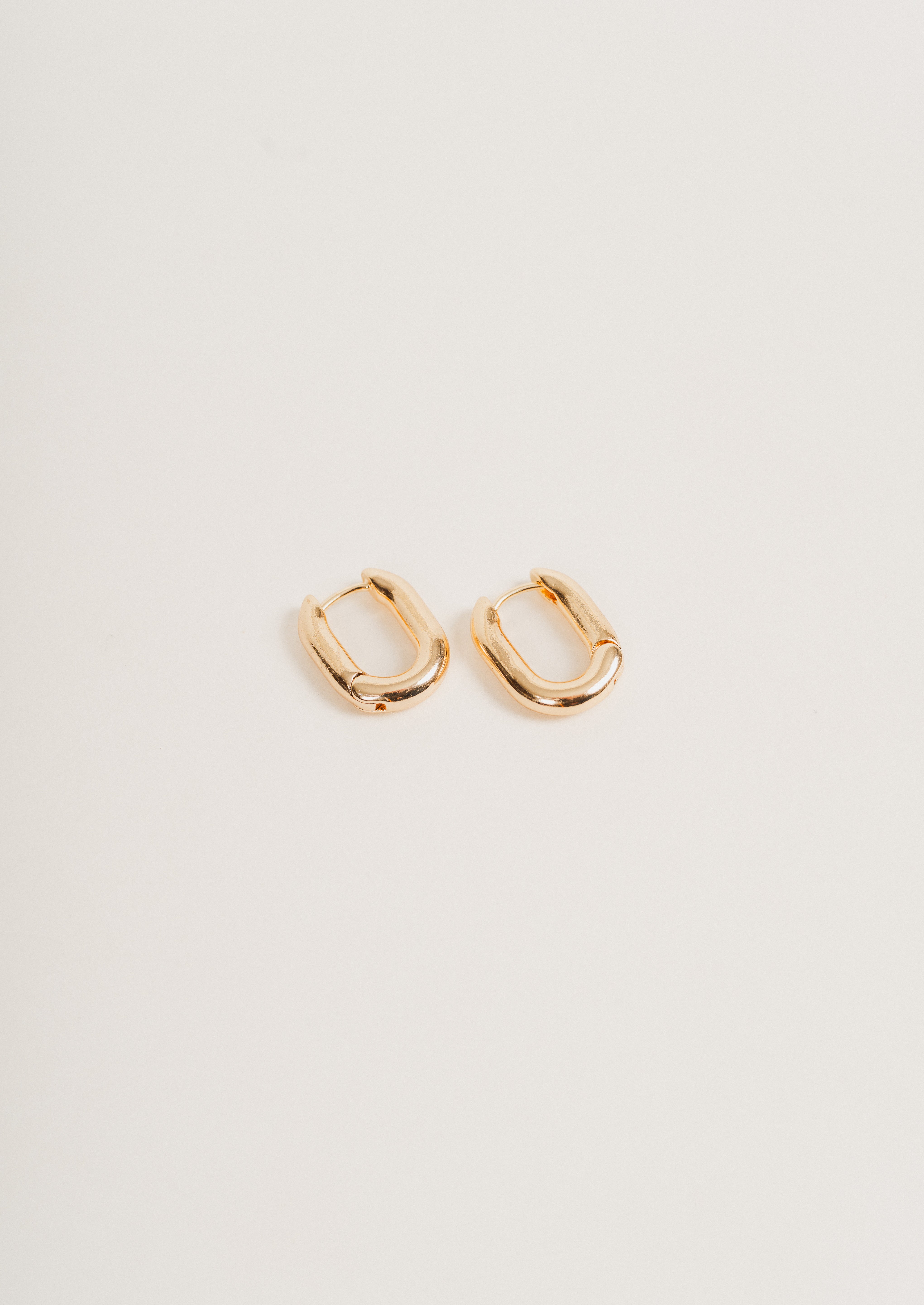 Gold Huggie Earrings
