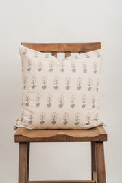 Block Print Pillows Cover - April Blooms