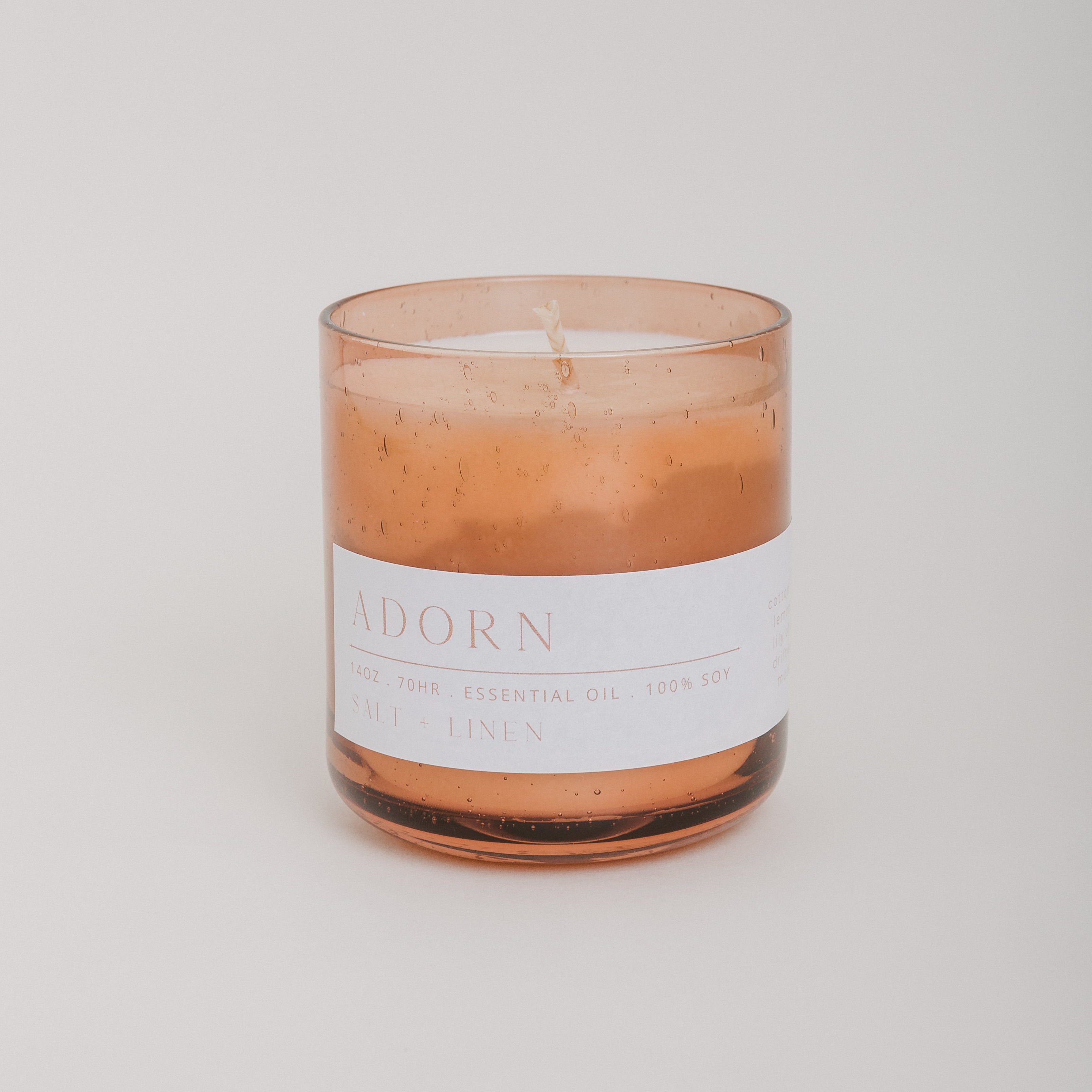 Candle - Salt + Linen