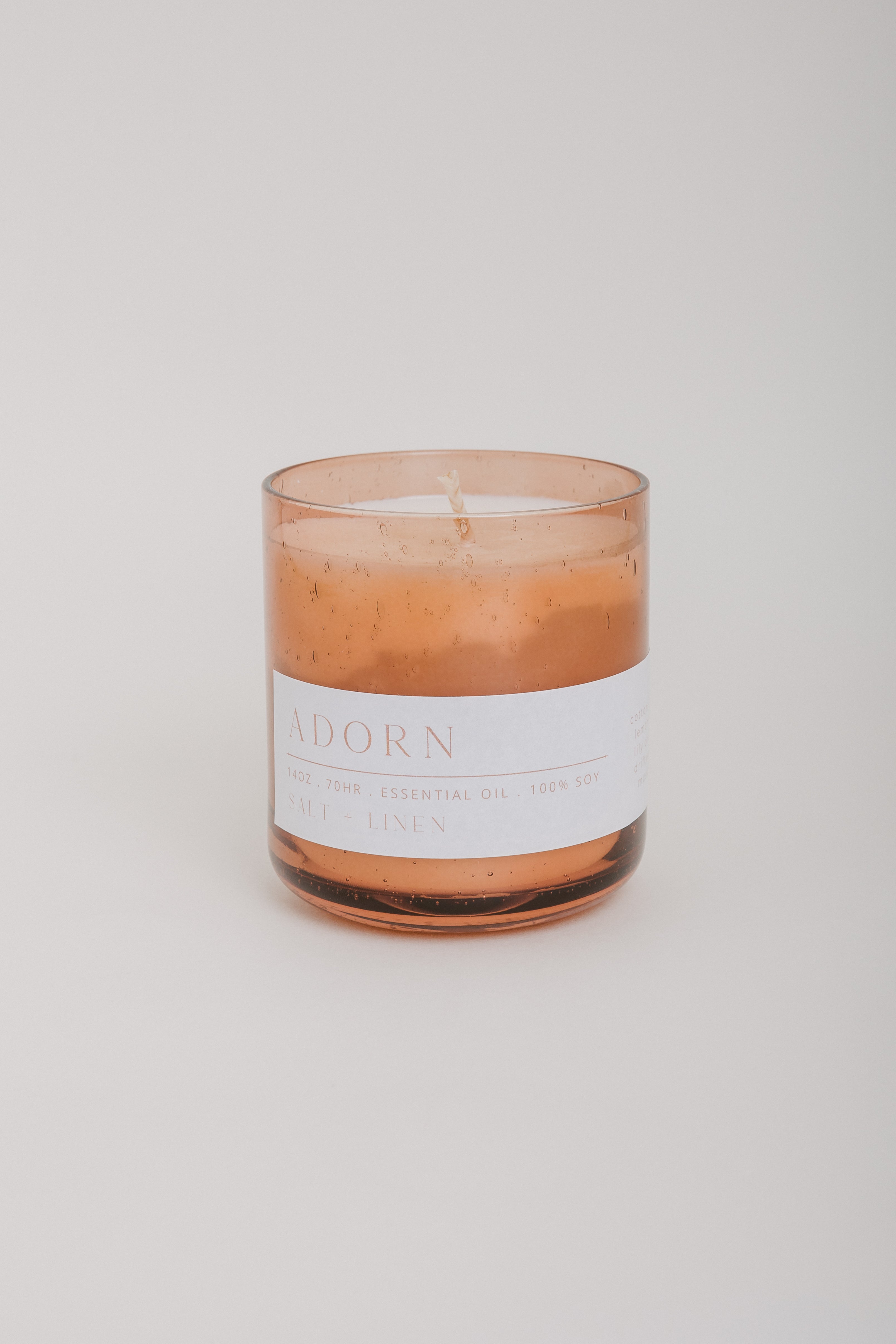 Candle - Salt + Linen