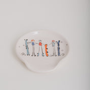 Skier & Snowboarder Spoon Rest