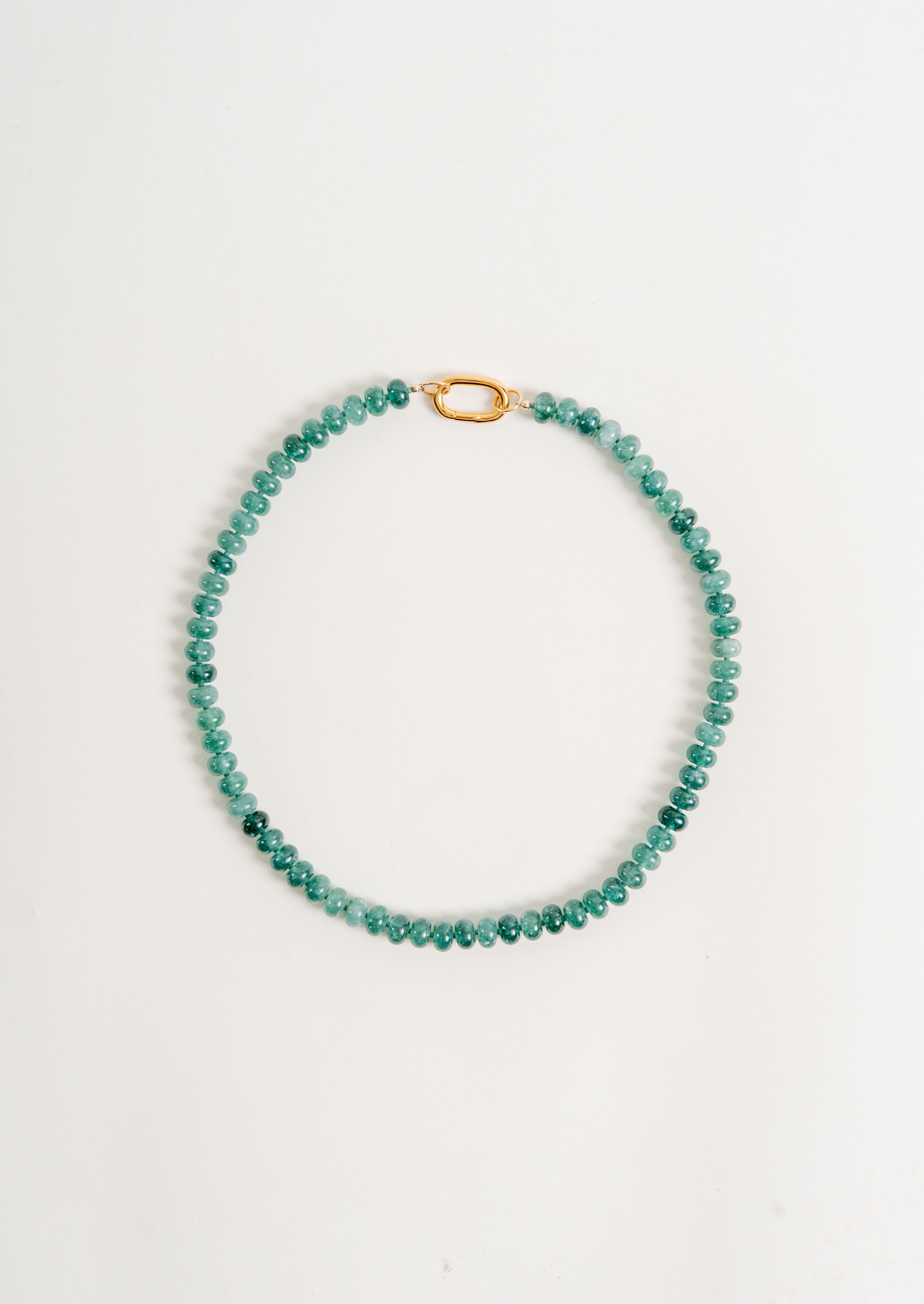 Candy Necklace - Honeydew Jade