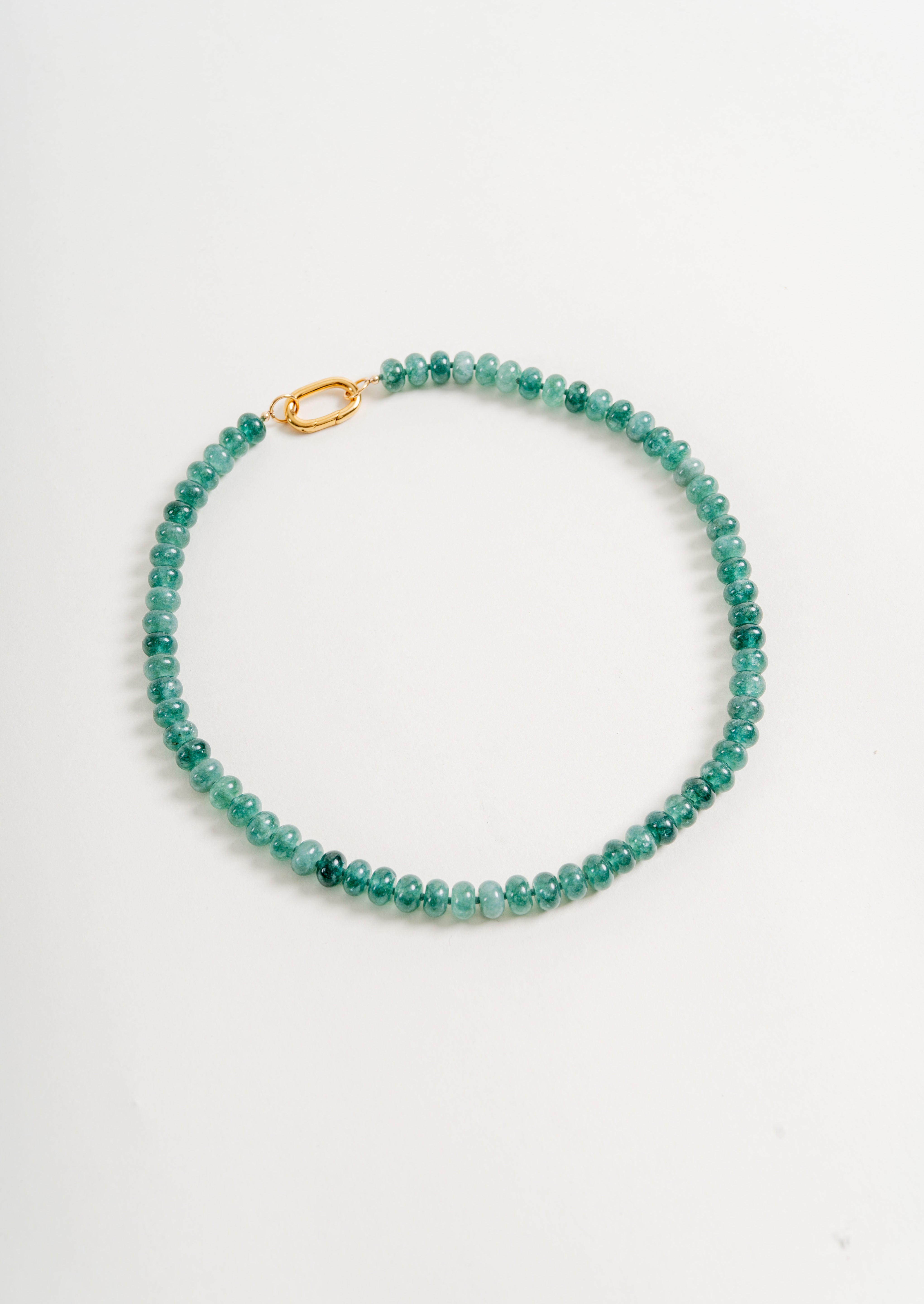 Candy Necklace - Honeydew Jade