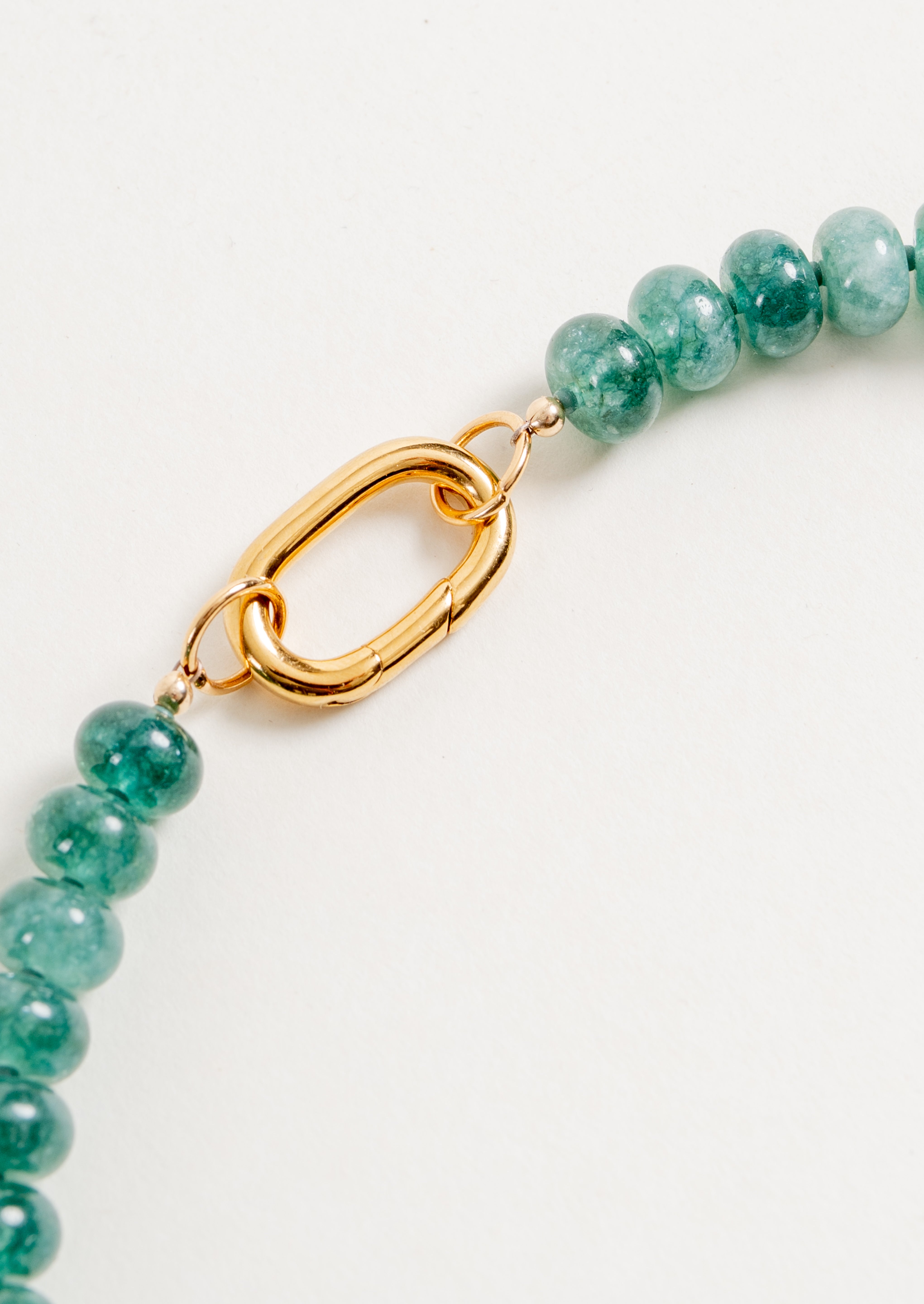 Candy Necklace - Honeydew Jade