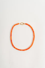 Candy Necklace -Tangerine Jade
