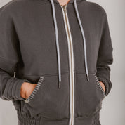 Au Calme Full Zip Sweatshirt