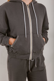 Au Calme Full Zip Sweatshirt