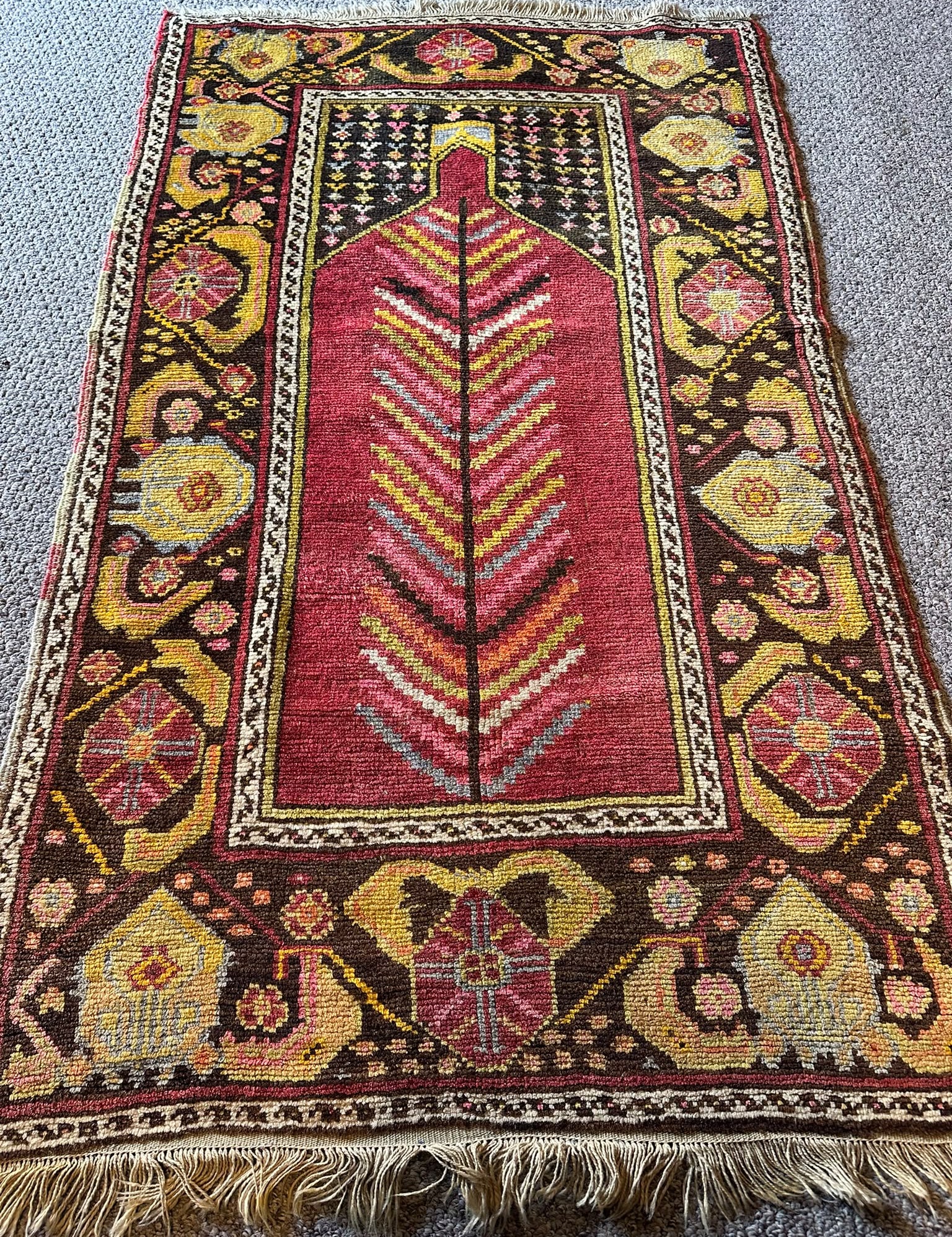 Wheat Prayer Carpet 3' x 5'1"