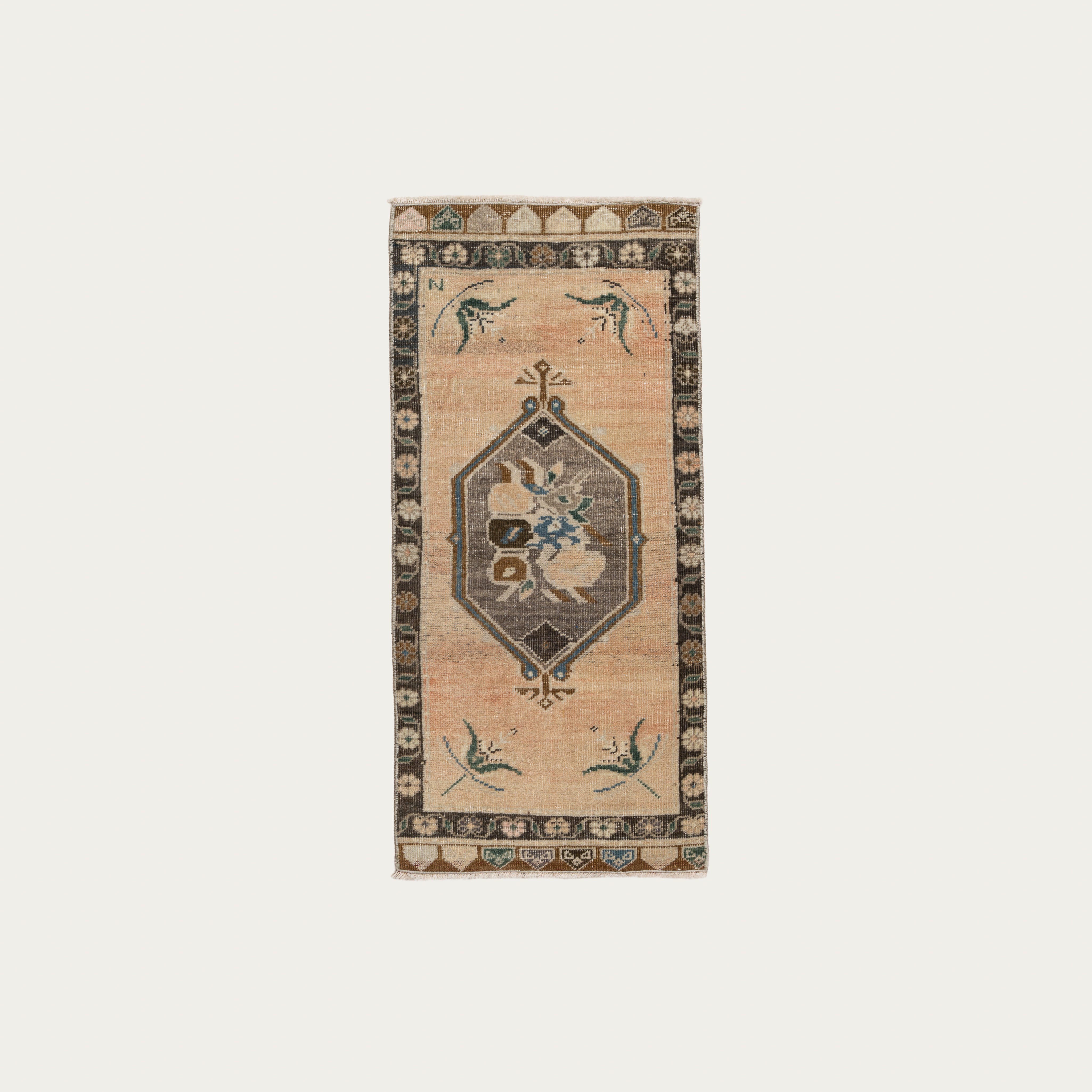 Rose & Sage Carpet 2'9" x 1'5"