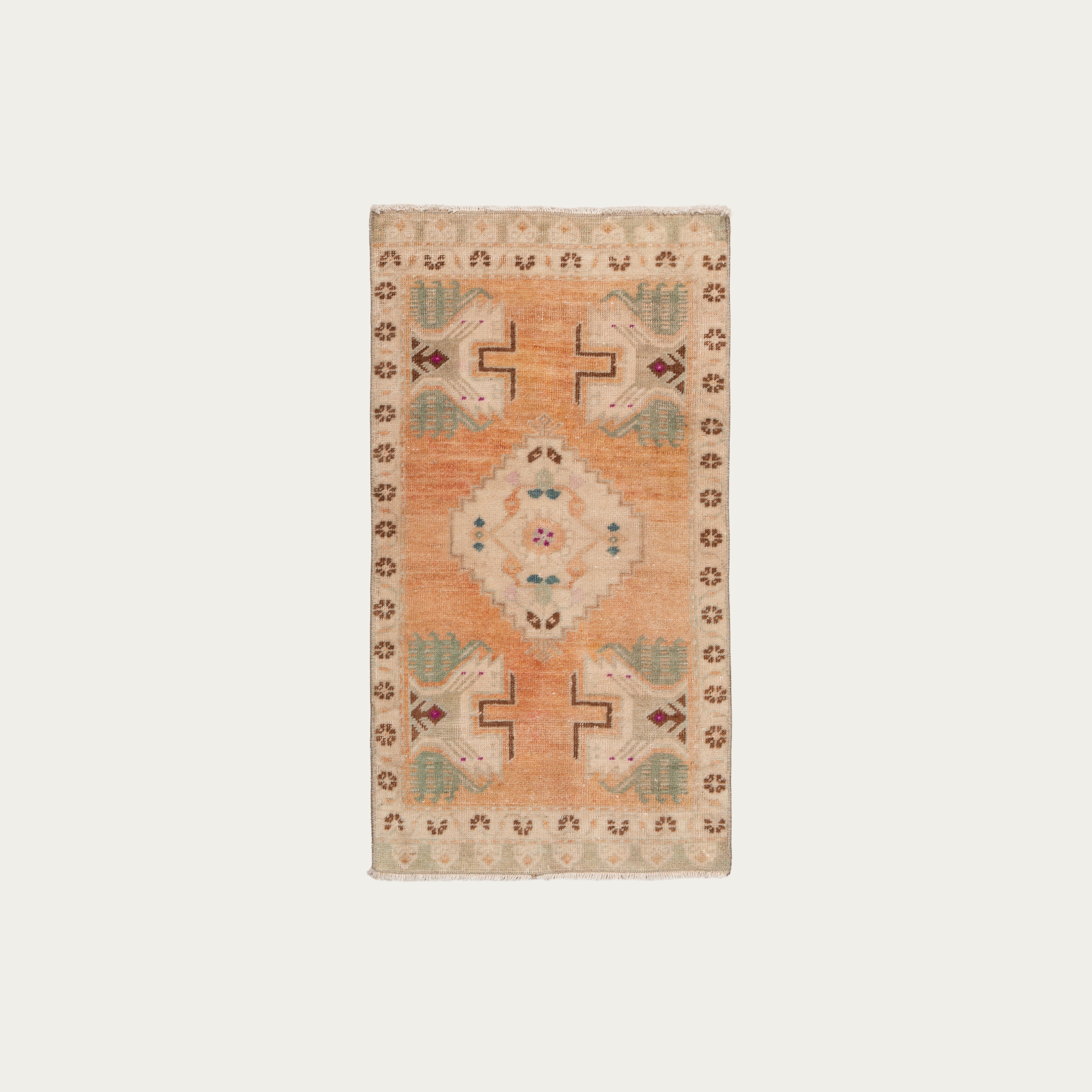 Sunwashed Apricot Carpet 3' x 1'7"