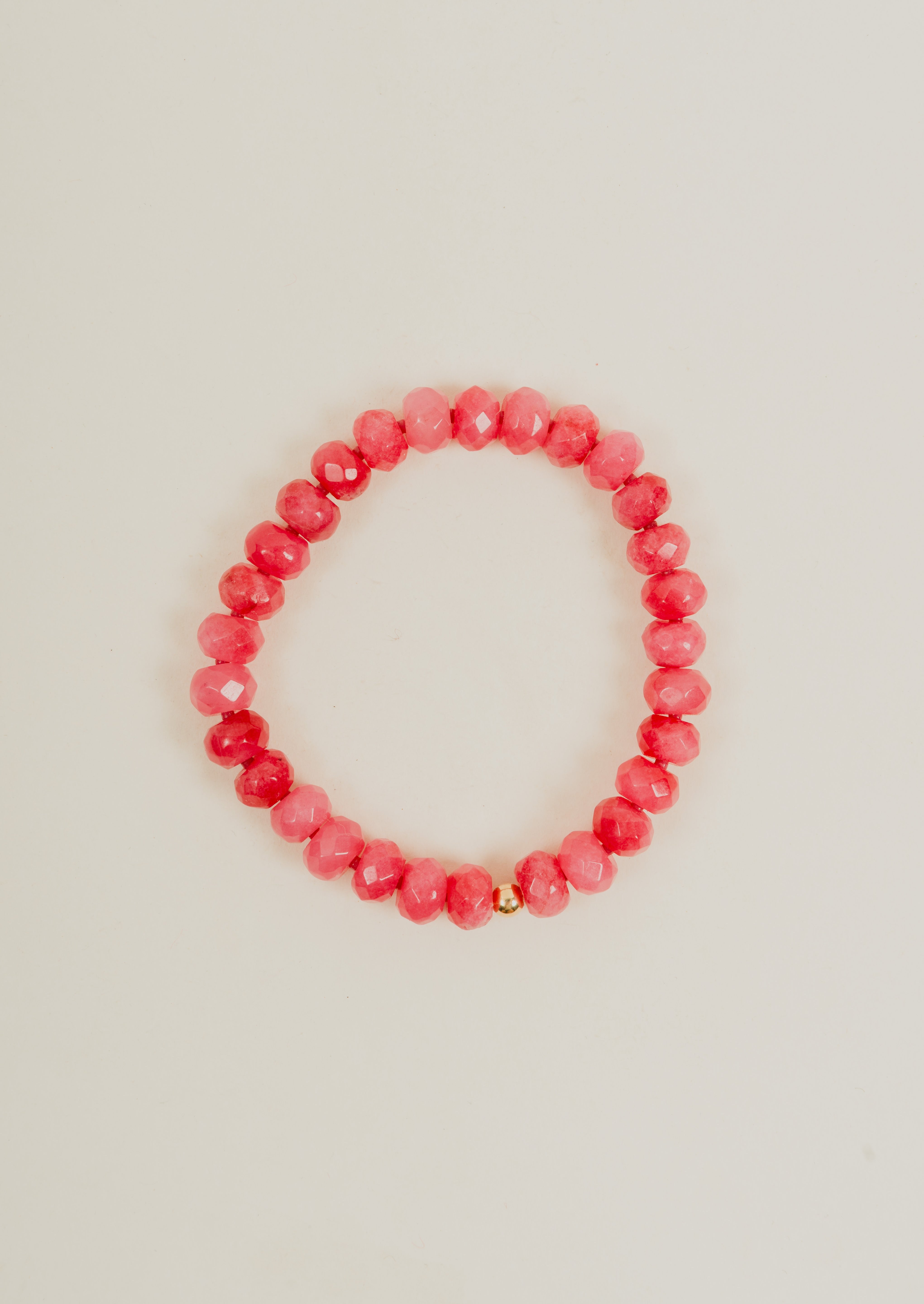 Candy Bracelet - Watermelon Jade