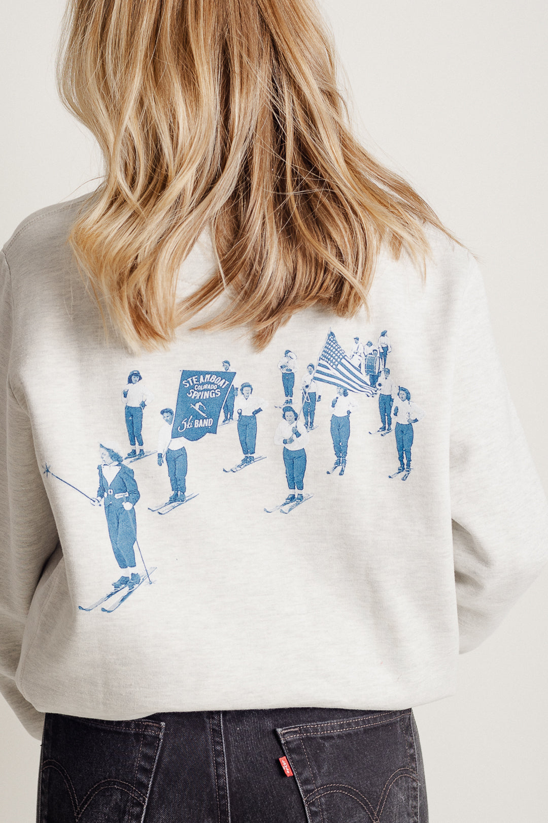 Steamboat Ski Band Sweatshirt