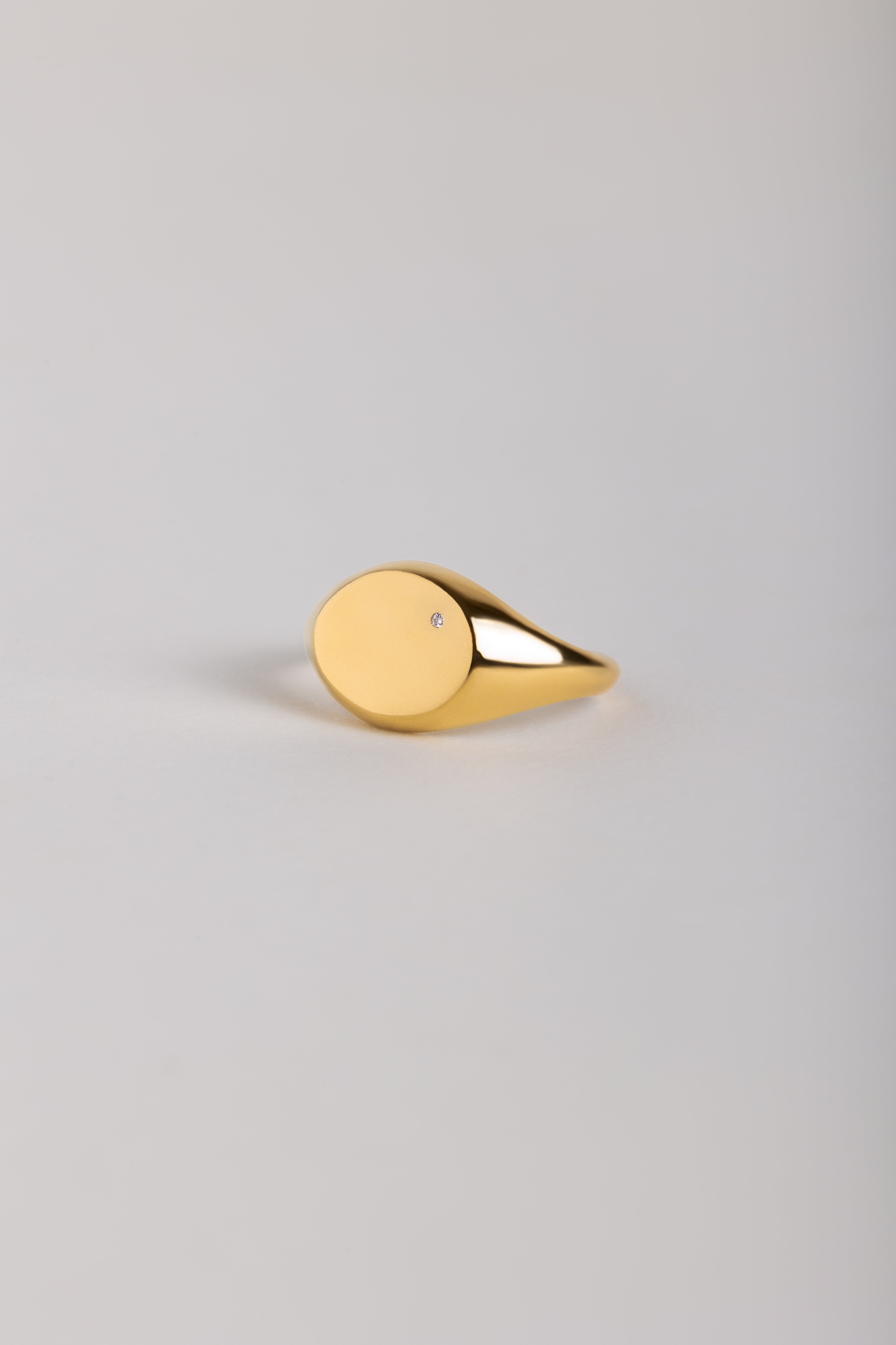 Diamond Signet Ring