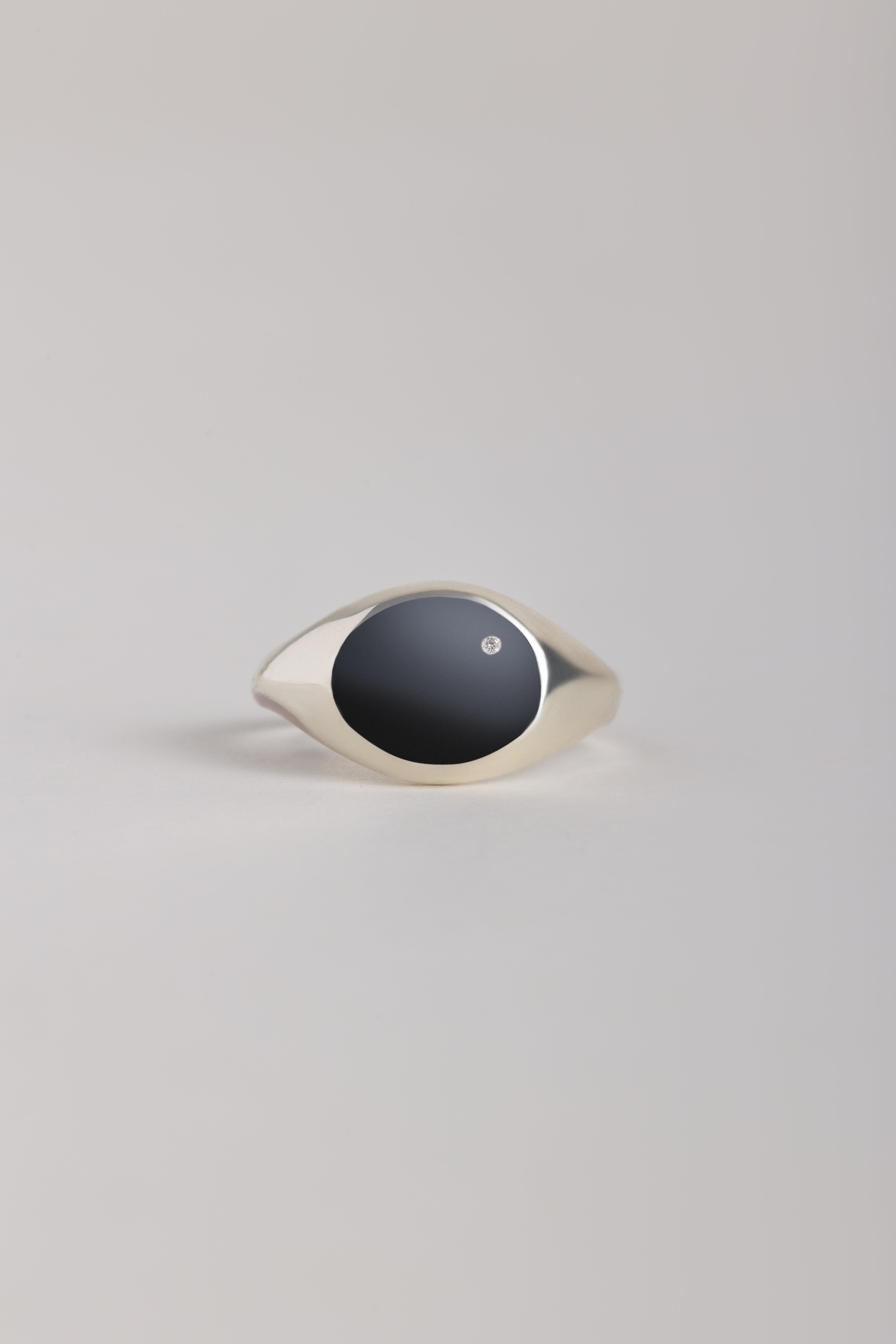 Diamond Signet Ring