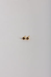 Smokey Quartz Stud Earring