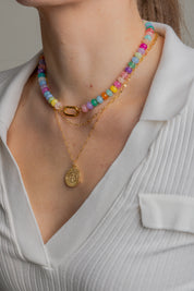 Candy Necklace - Rainbow Jade
