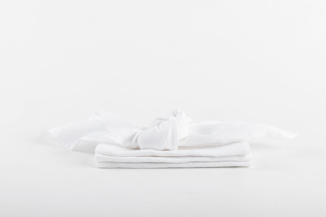 White Linen Napkin