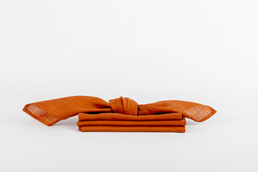 Terracotta Linen Napkin