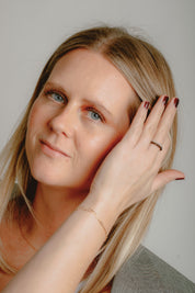 Solene Ring - Gold Obsidian