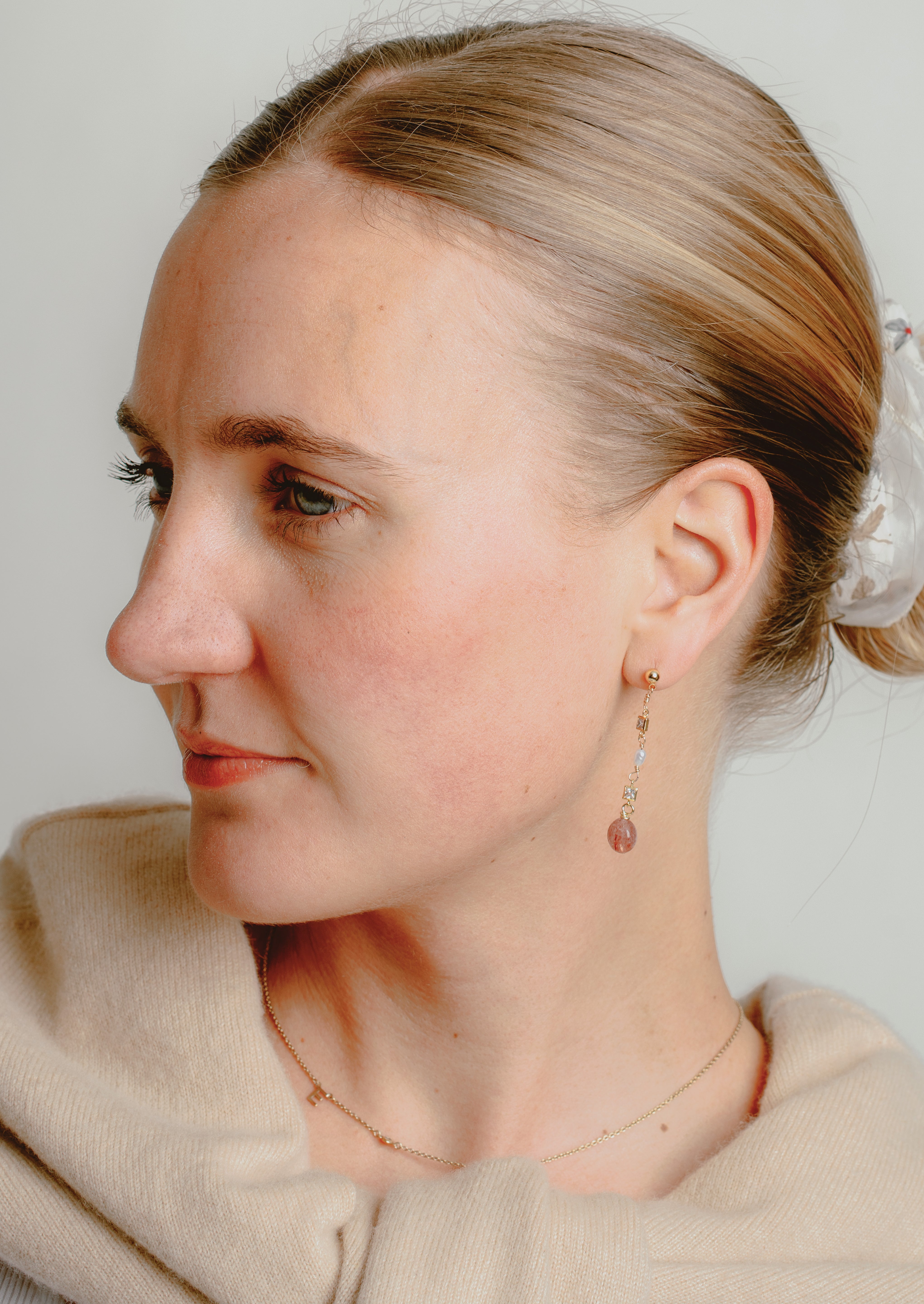 Dahlia Dropper Earrings