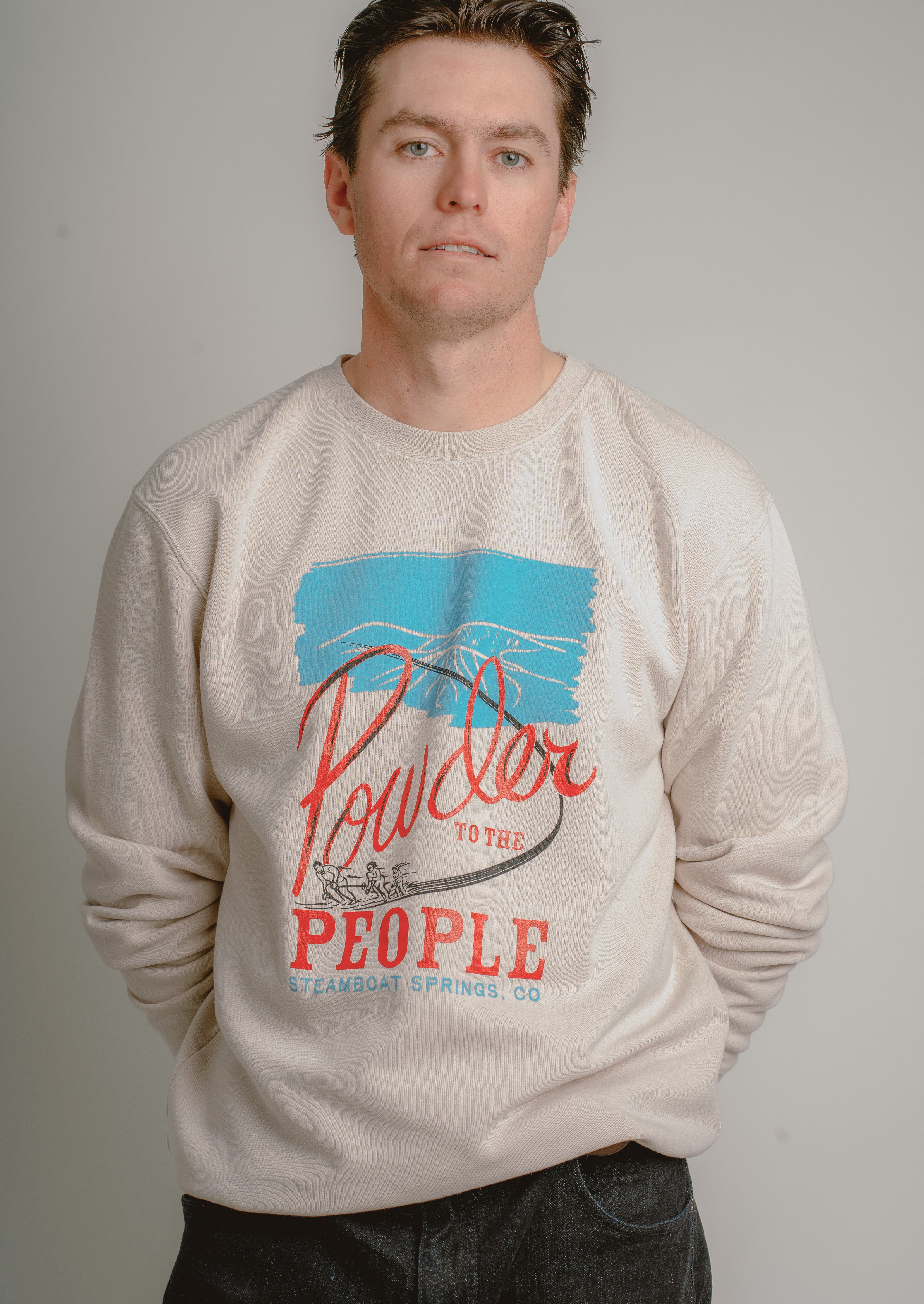 Powder To The People Crewneck