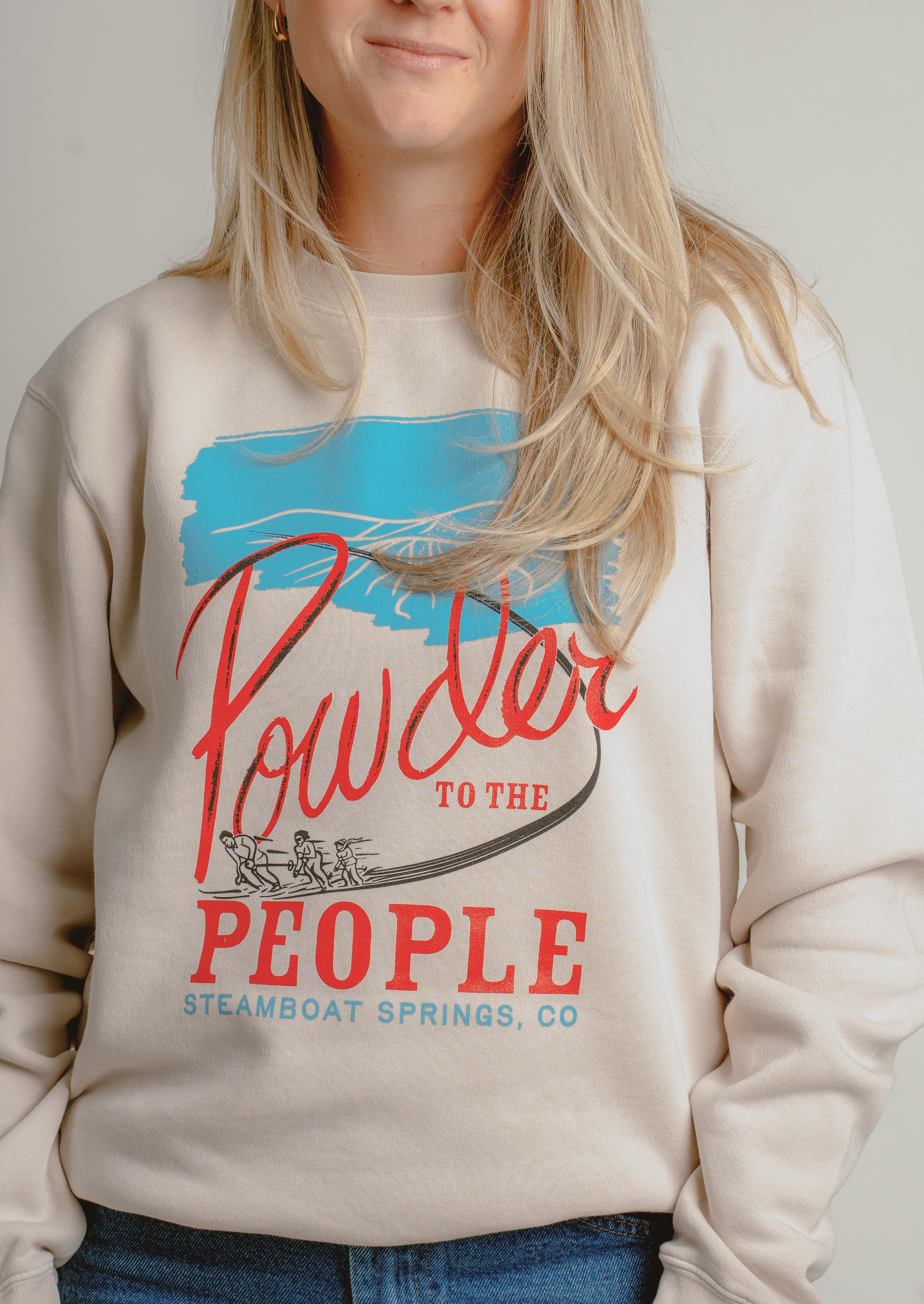 Powder To The People Crewneck